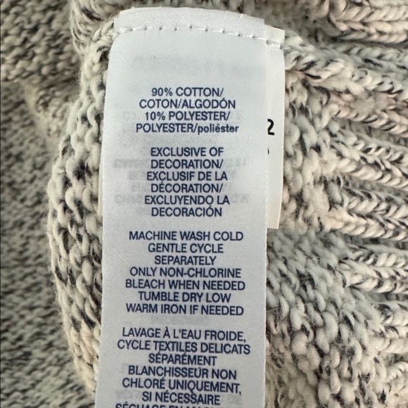 Chaps Men's Quarter-Zip Heavy Knit Sweater. XL - Picture 5 of 6